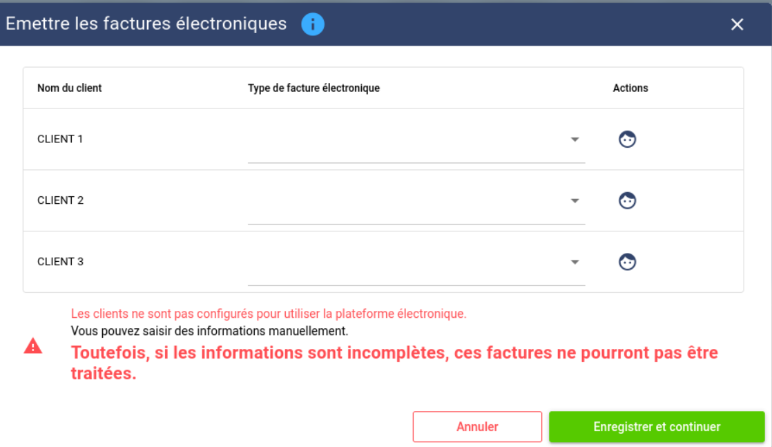 52 facture emettre eInvoicingEReporting