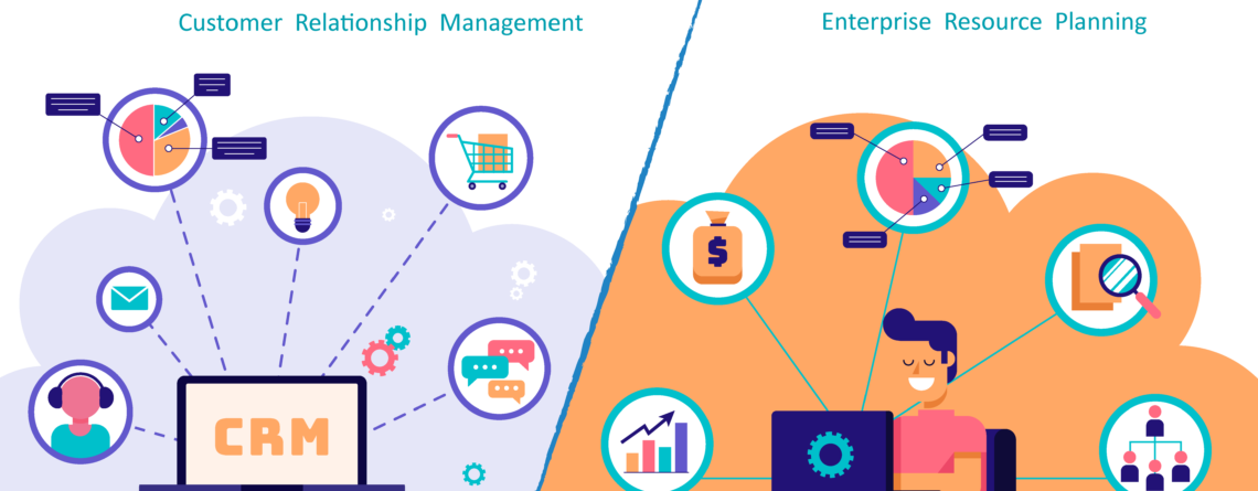 ERP - CRM différence