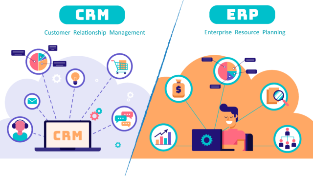 ERP - CRM différence