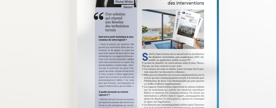 SetInUp Michel Verre et Protections