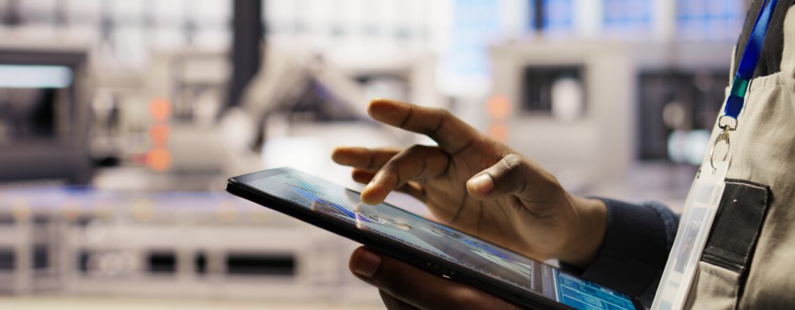Suivi d’un ordre de fabrication sur tablette