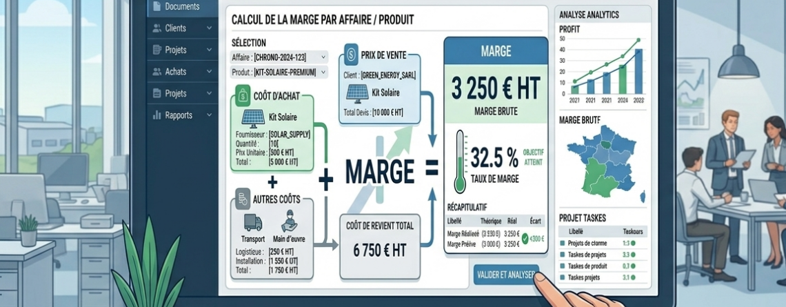 la marge de SetInUp