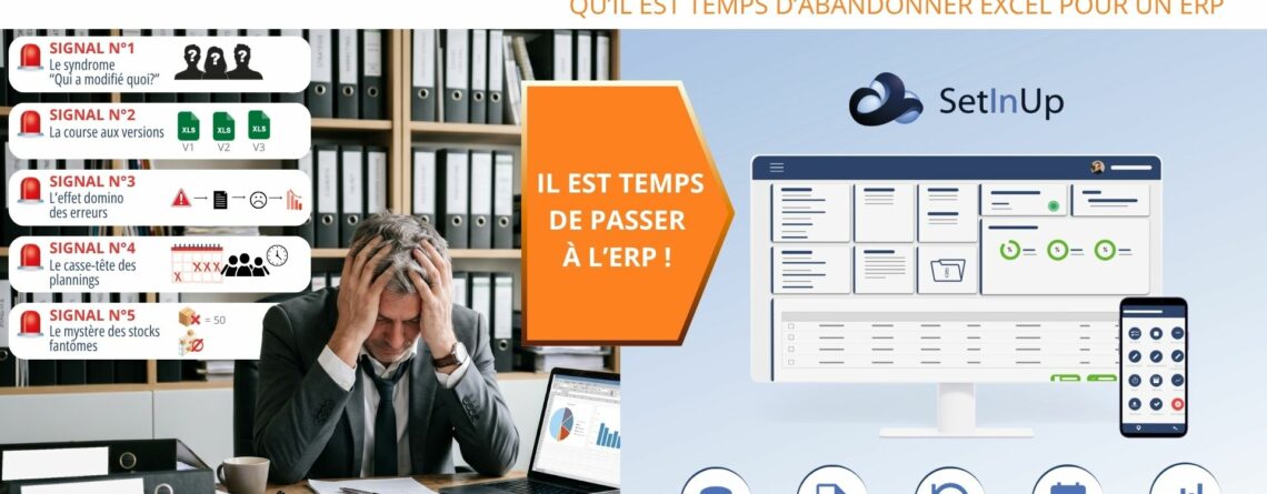 Abandonner Excel pour un ERP