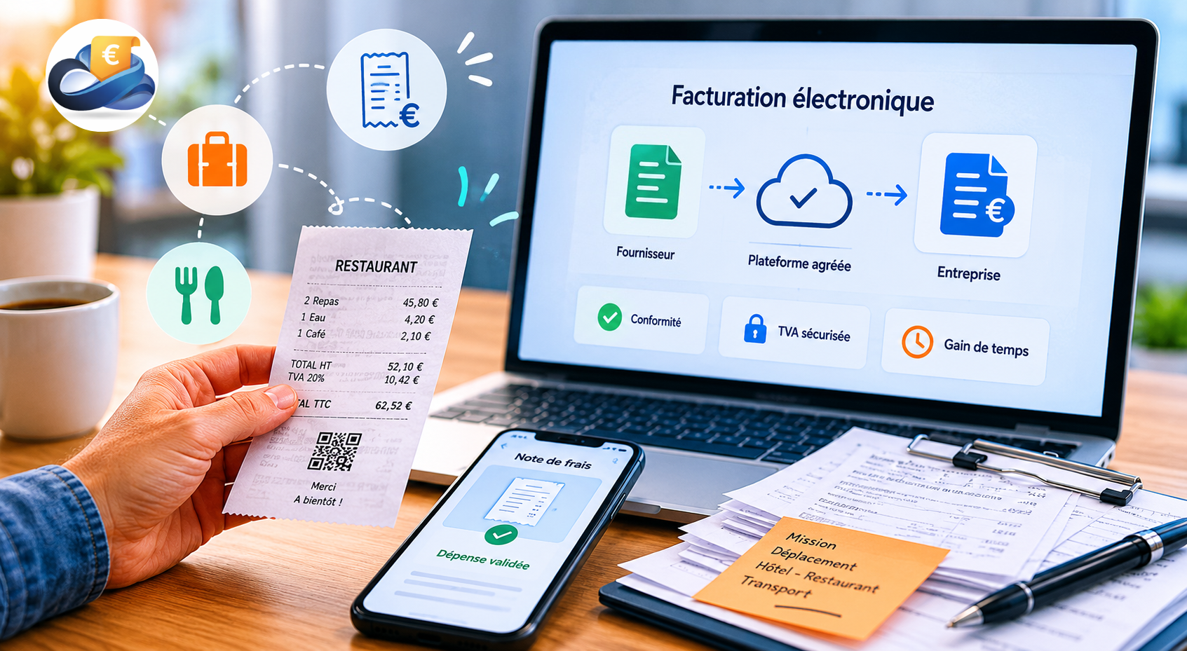 Facturation électronique et notes de frais