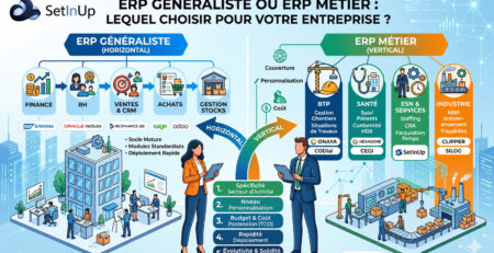 Choix ERP : métier ou généraliste. Avec exemples