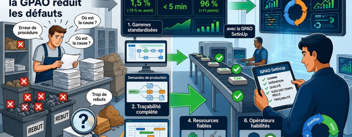 infographie défauts de production